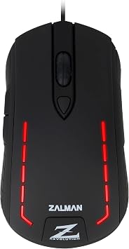 Zalman LED Gaming Optical Mouse with 2500DPI ZM-M401R