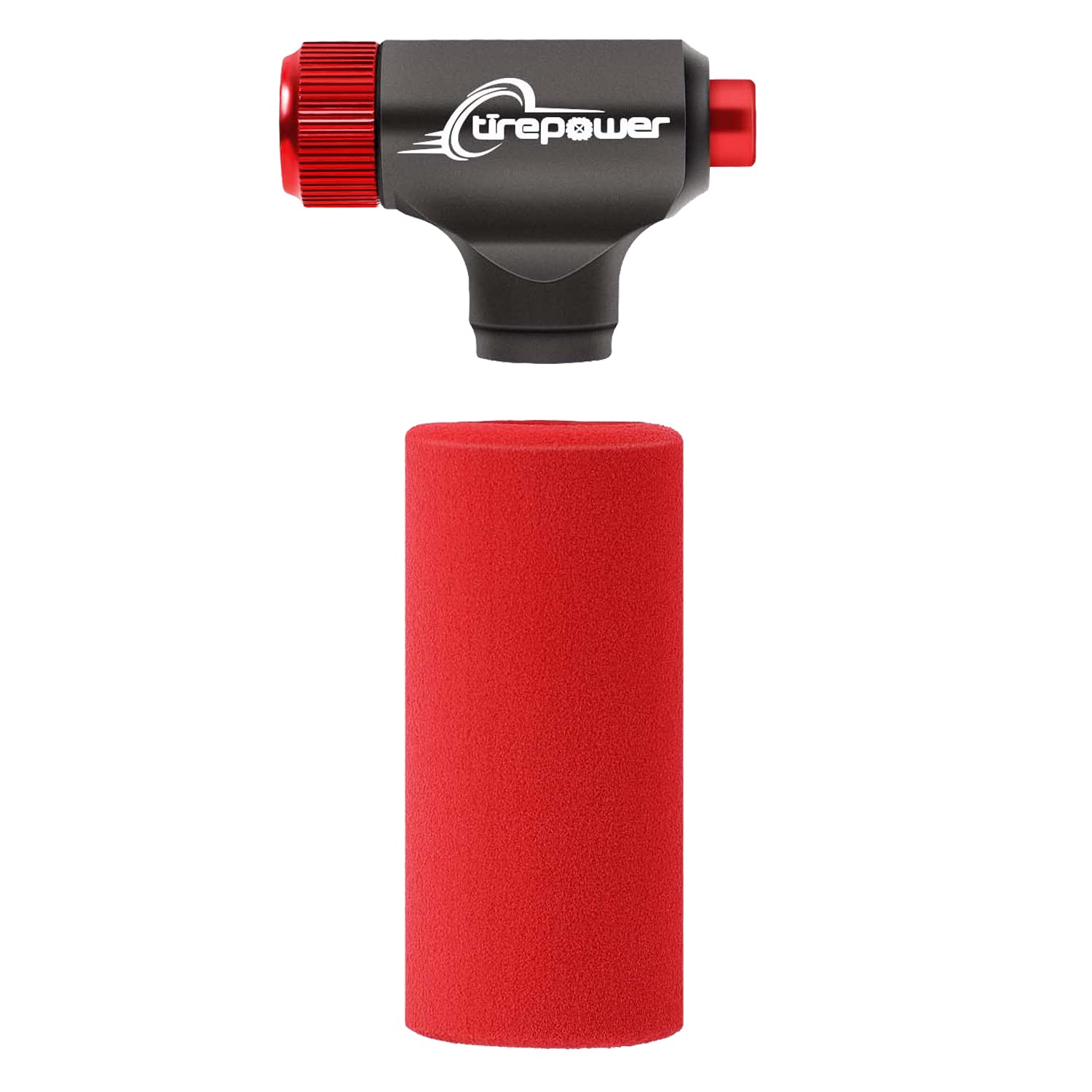 Ctrepower CO2 Inflator for Bike Tires - Presta Schrader CO2 Pump with Button Design for Air Flow Control