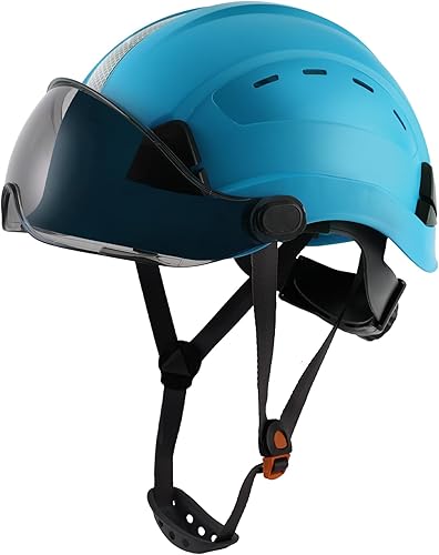 Miniatura 7 de Casco de seguridad OSHA con visera aprobado por ANSI Z89.1, para hombres y mujeres, adultos, ventilado, arborista, rescate, escalada, árbol,