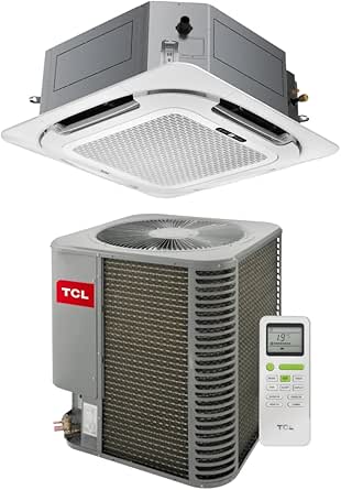 TCL Ar Condicionado Split Cassete Inverter TCL 55000 BTU/h 4 Vias Frio TAC55CSGCTINV – 220 Volts