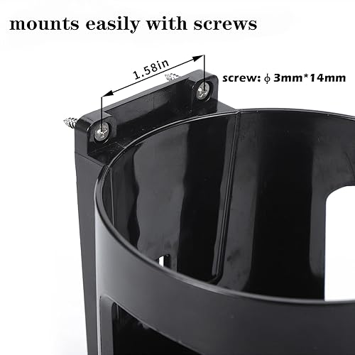 Miniatura 5 de 2 portavasos grandes, soporte universal para bebidas para casi cualquier tamaño de botella, taza o lata