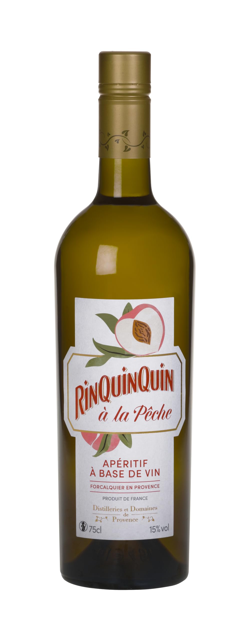 Distilleries et Domaines de Provence - RinQuinQuin à la Pêche Aperitif (1 x 0.75L)