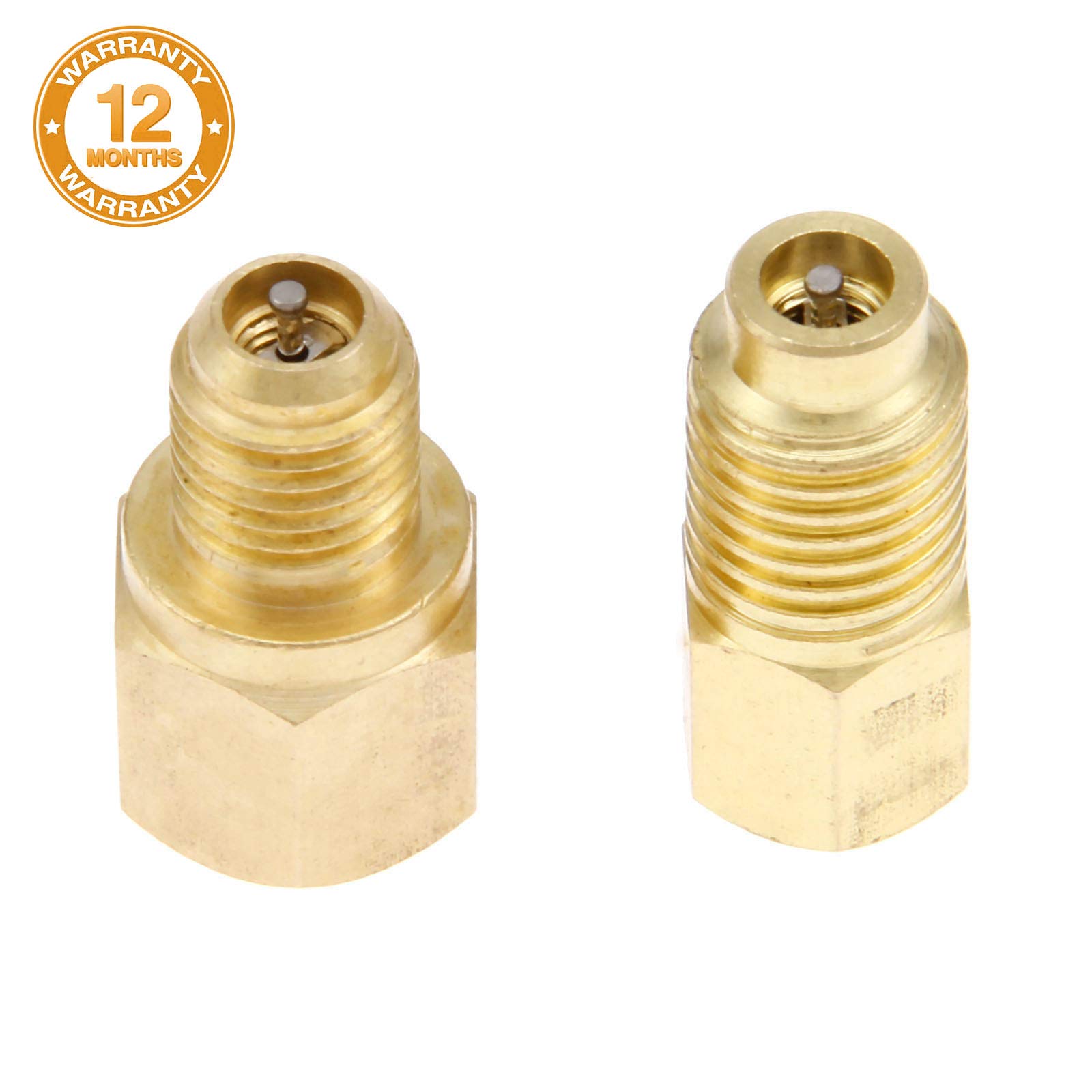 Buy gohantee R12 R22 to R134a Adapters, R134A Refrigerant Tank/Vacuum