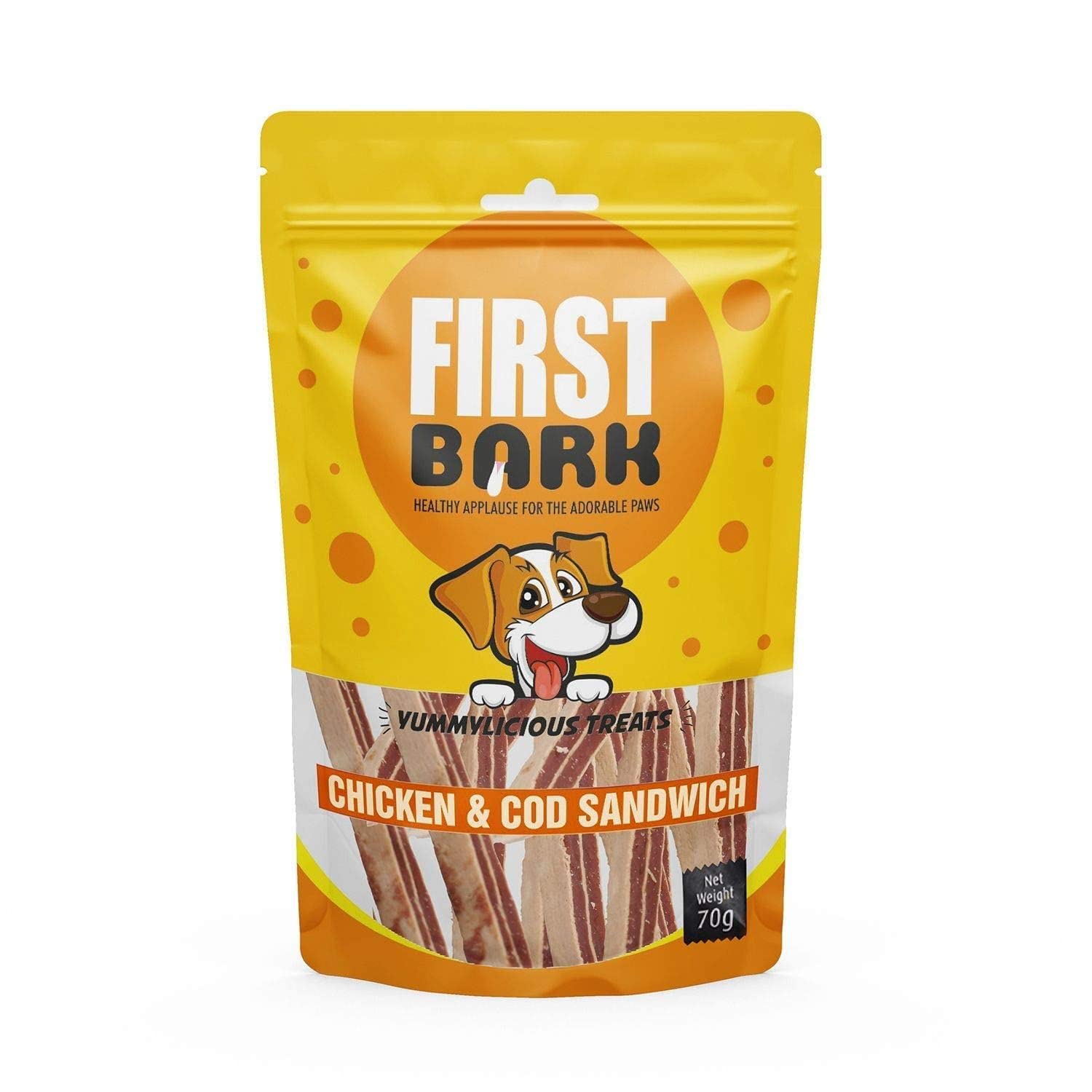 First Bark Fresh and Healthy Chicken & Cod Sandwich Food with Nutrition & Protein for Your Pet Pak of 4 (B0C1YTZC4W) Amazon Price History, Amazon Price Tracker