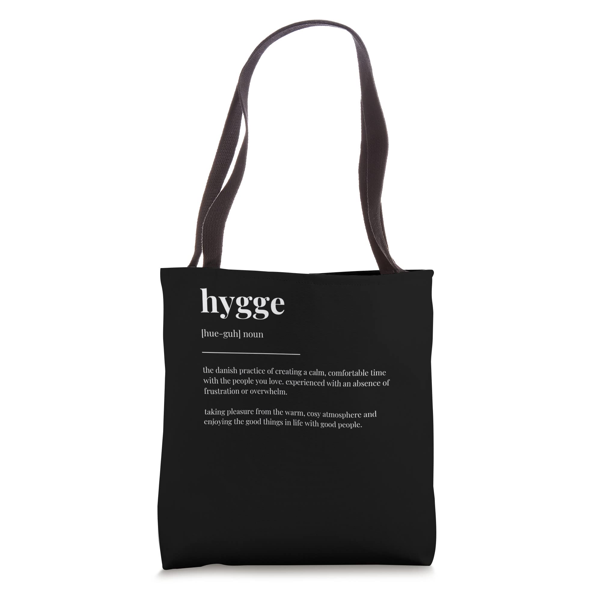 Amazon.com: hygge danish Definition Dictionary Design Tote Bag 