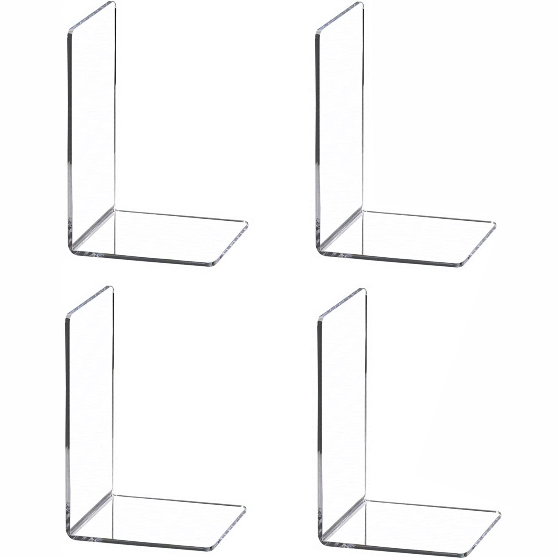 MAGAUSVZVK Acrylic Books Stand Clear Display Stand Transparent Display Stand for Displaying Books Picture Albums Notebooks Acrylic Photo Display