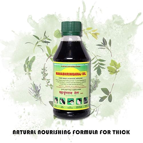 Miniatura 3 de Aceite ayurvédico para el cabello, 2 botellas de 6.8 fl oz cada una