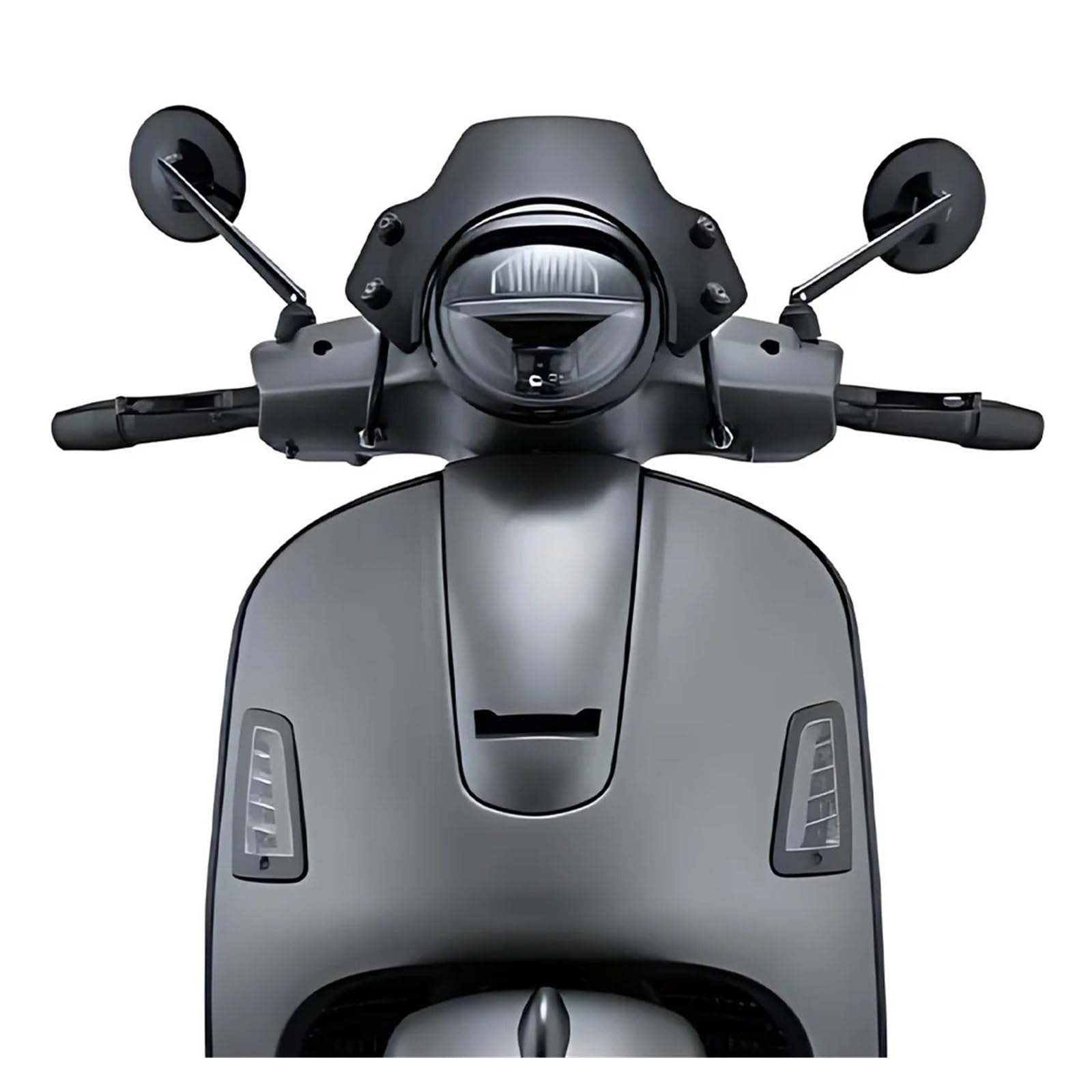 Przednia szyba motocyklowa Osłona Przednia Motocykla Pasująca Do Vespa GTS300, Pasuje Do GTS Super 125-300cc, Przednia Szyba GTS 300 GTS 125 GTS SUPER powietrzadeflektor(Translucent Black)
