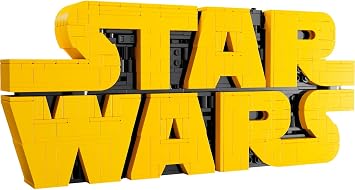 LEGO Star Wars Parçalarla Yapılan Star Wars Logosu 75407 - Yetişkin Kadınlar ve Erkekler için İnşa Edilebilen Dekoratif Yaratıcı Model Yapım Seti, Doğum Günü veya Özel Gün Hediyesi Fikri (700 Parça)