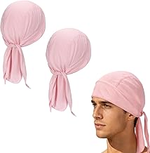 Cooling Do Rags Sweat Wicking Solid Skull Caps Rag Breathable Motorcycle Dew Head Wrap for Men Women