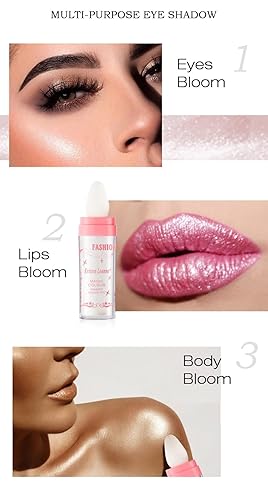 Miniatura 3 de Paquete de 2 polvos de hadas, el cuerpo ilumina el colorete facial natural tridimensional palmeando polvo de hadas maquillaje iluminador en polvo