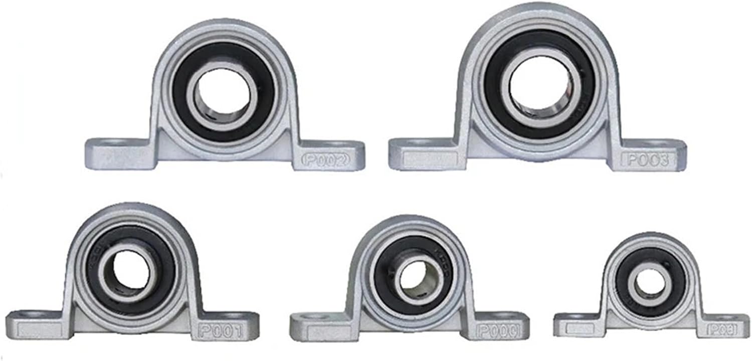 1pcs Zinc Alloy Diameter 8 10 12 35 mm Bore Ball Bearing Pillow Block Mounted Support Kfl08 Kfl004 Kfl002 Kp08 Kp000 Kp003 Kp005(KP08 8mm)