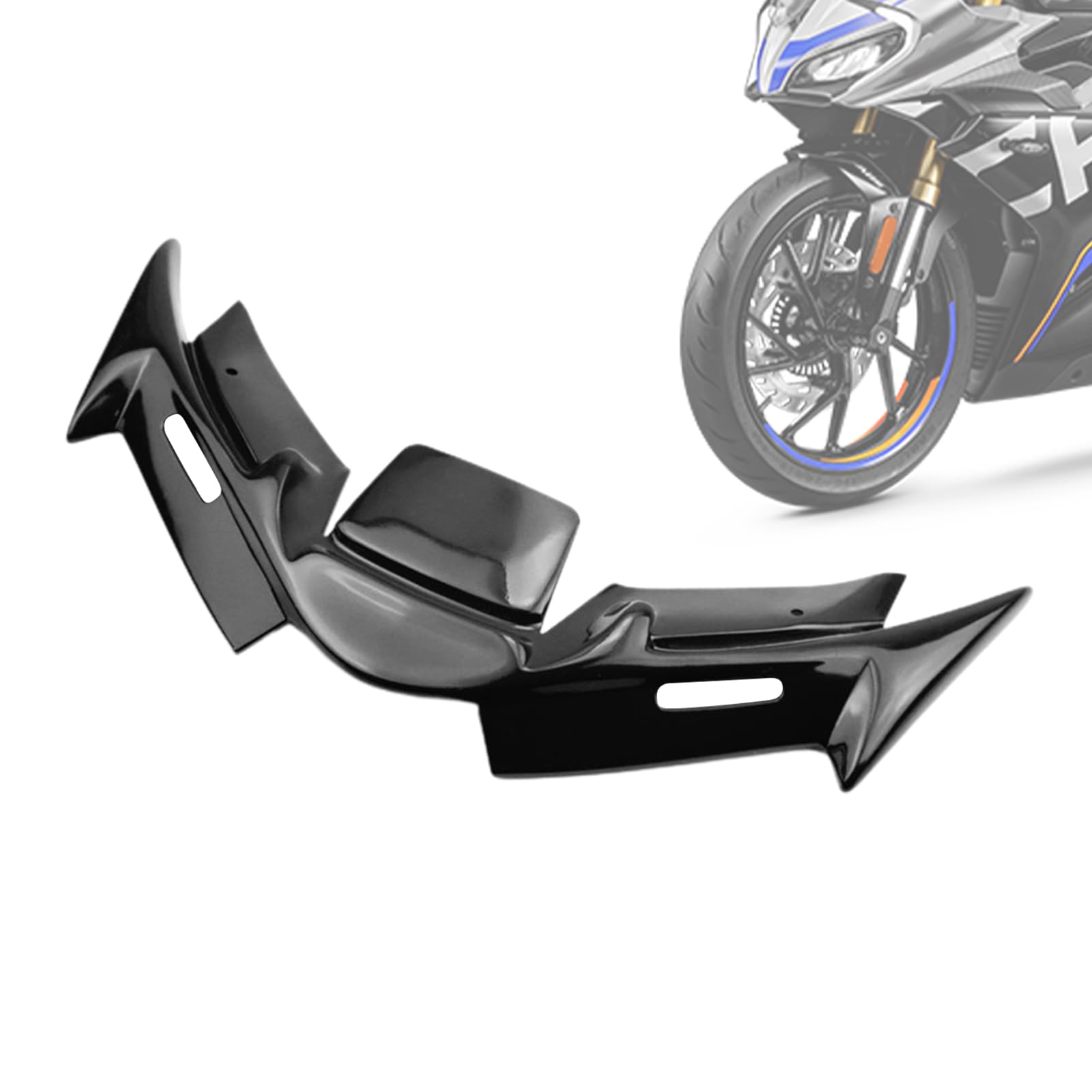 Paravento per moto, parafango fisso, spoiler anteriore per moto, la scelta ideale per i ciclisti che cercano di ottimizzare la maneggevolezza e l'aspetto della propria moto.