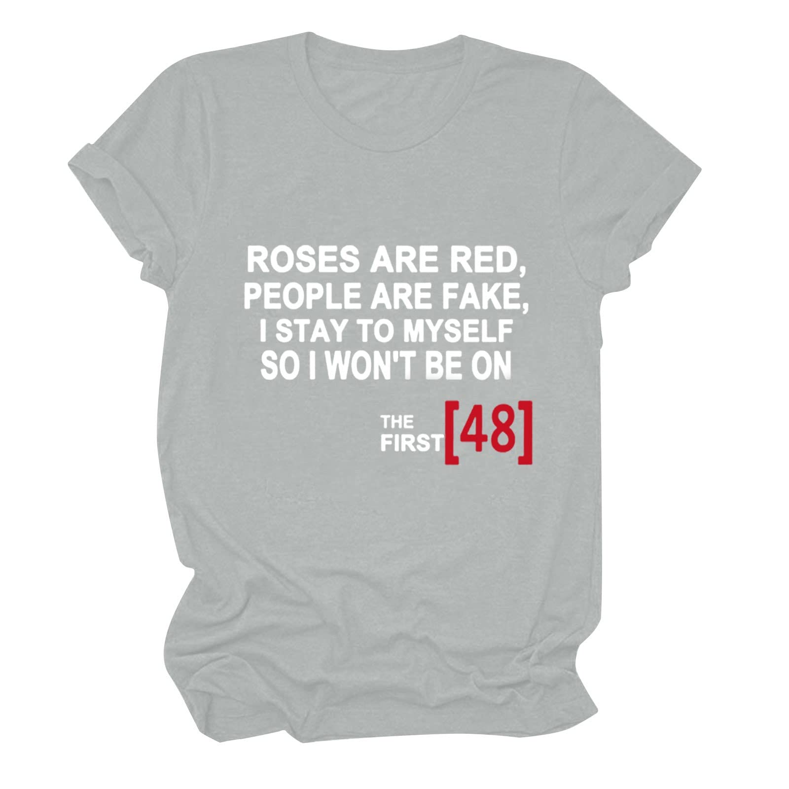 Women Short Sleeve Tshirts Loose Fit Long Tops Tee for Women Crewneck Casual Funny Summer Fall Shirts 2023 Clothes 3F