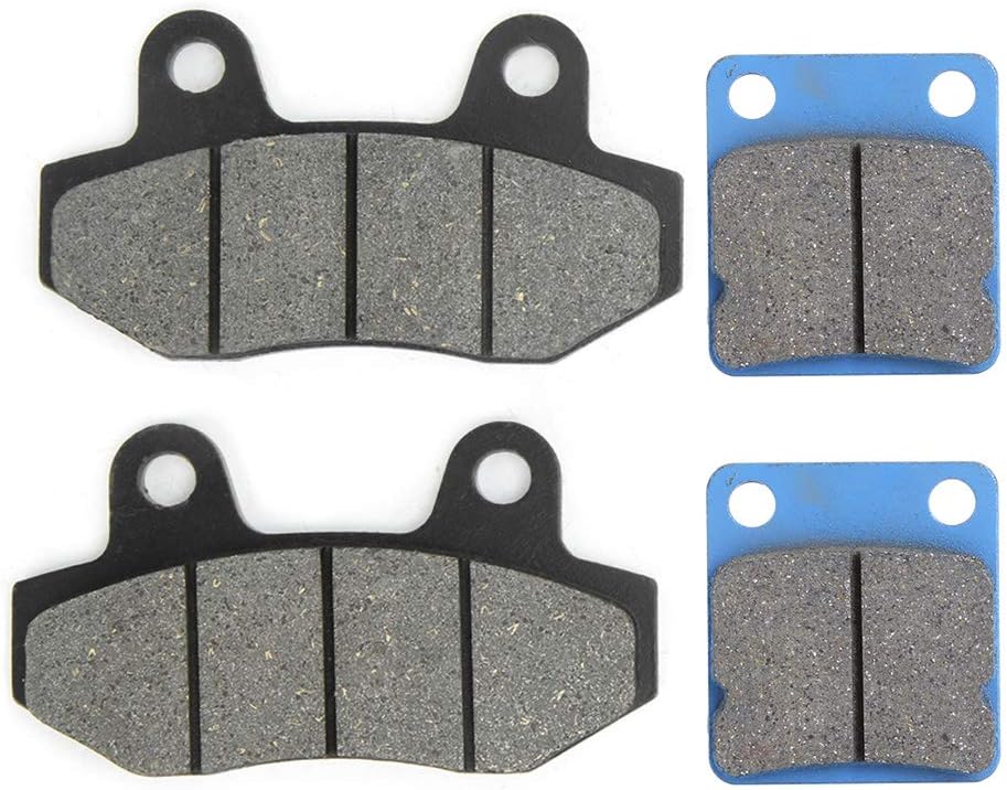 Terisass Premium Ceramic Front Rear Disc Brake Pad Set Fits for 50 90 110 125 140 150 160cc Pit Dirt Bike