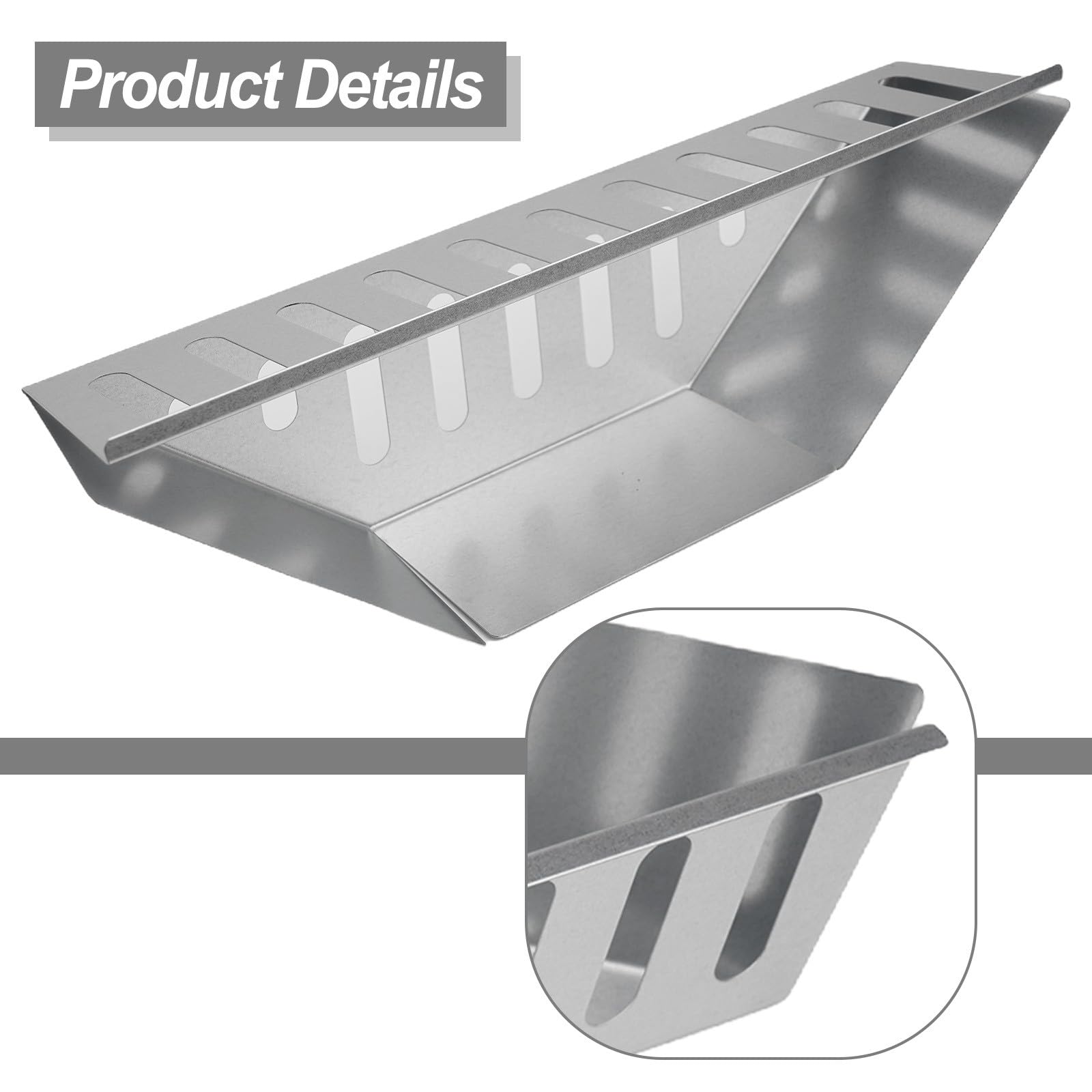 Panier à charbon de bois robuste pour barbecue, foyer en métal résistant aux hautes températures, accessoire barbecue