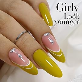 Double Rhythm 15ML Gel Polish Pure Sheer Same Color Same Bottle Soak Off Gel Polish Art Manicure Salon DIY at Home Gifts for Girls Women (Avocado Green-A1461)