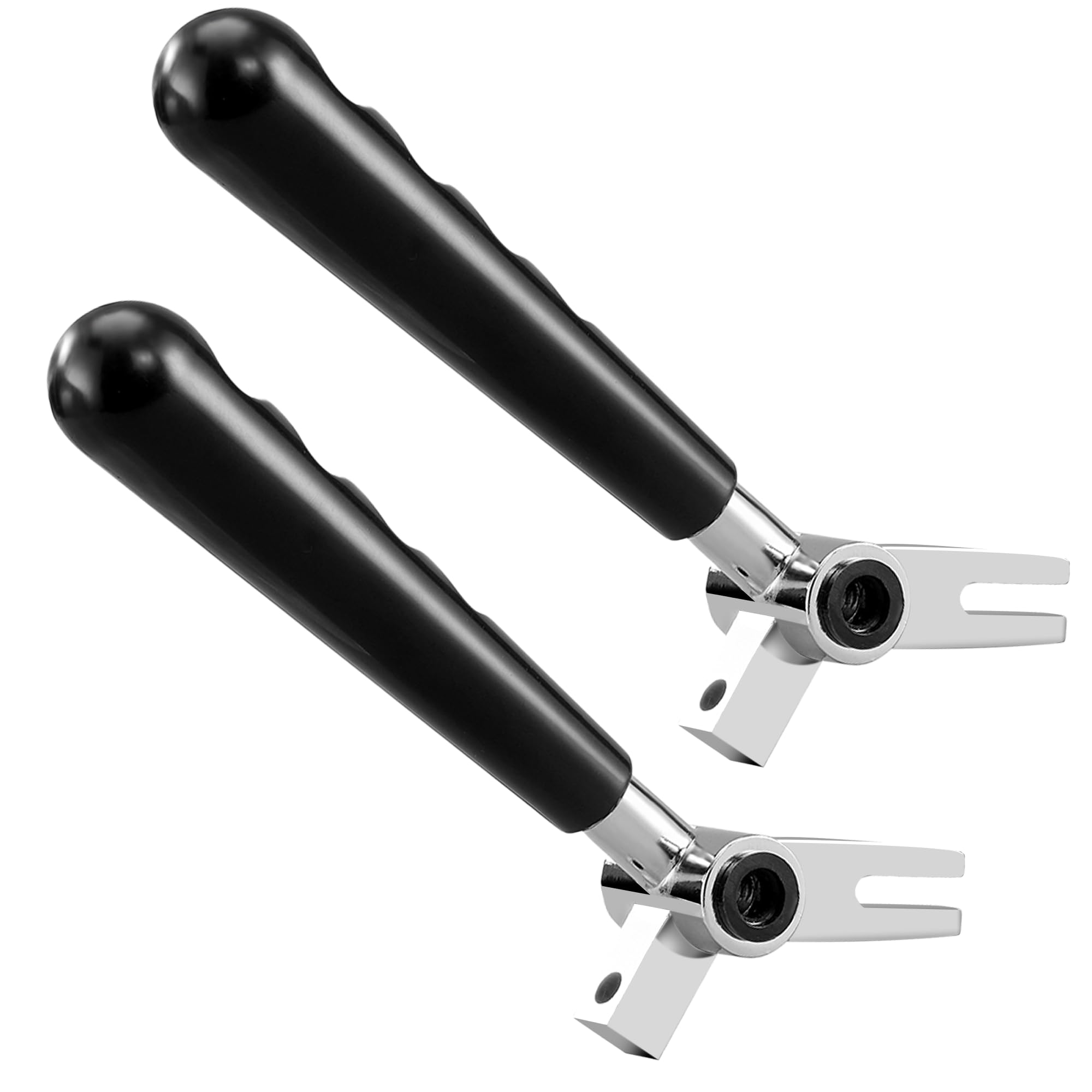 Upgraded Metal 2-Pack Replacement Handles for Vevor Soft Serve Ice Cream Machine Commercial Dispenser Arm Easy-Install Spare Part