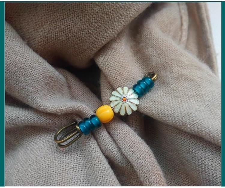 Retro Brooch Women's Accessories, Pin Buckle Decorations, Sweaters, Cardigans, Shawls, Anti Slip