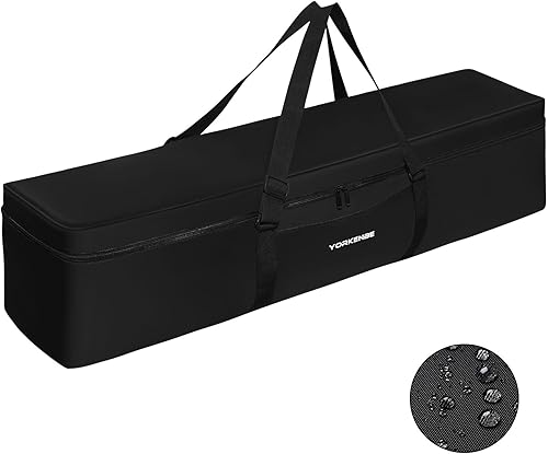 Bolsa de repuesto para silla de campamento, bolsa extra grande con cremallera de 42 pulgadas, funda de transporte plegable impermeable con correa de