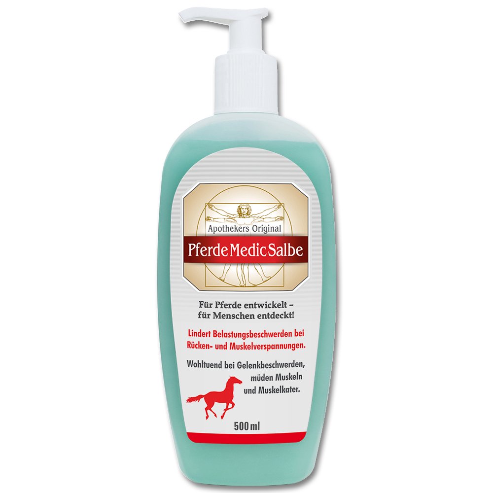 Apothekers PFERDEMEDICSALBE – Original Spender, 500 ml Gel