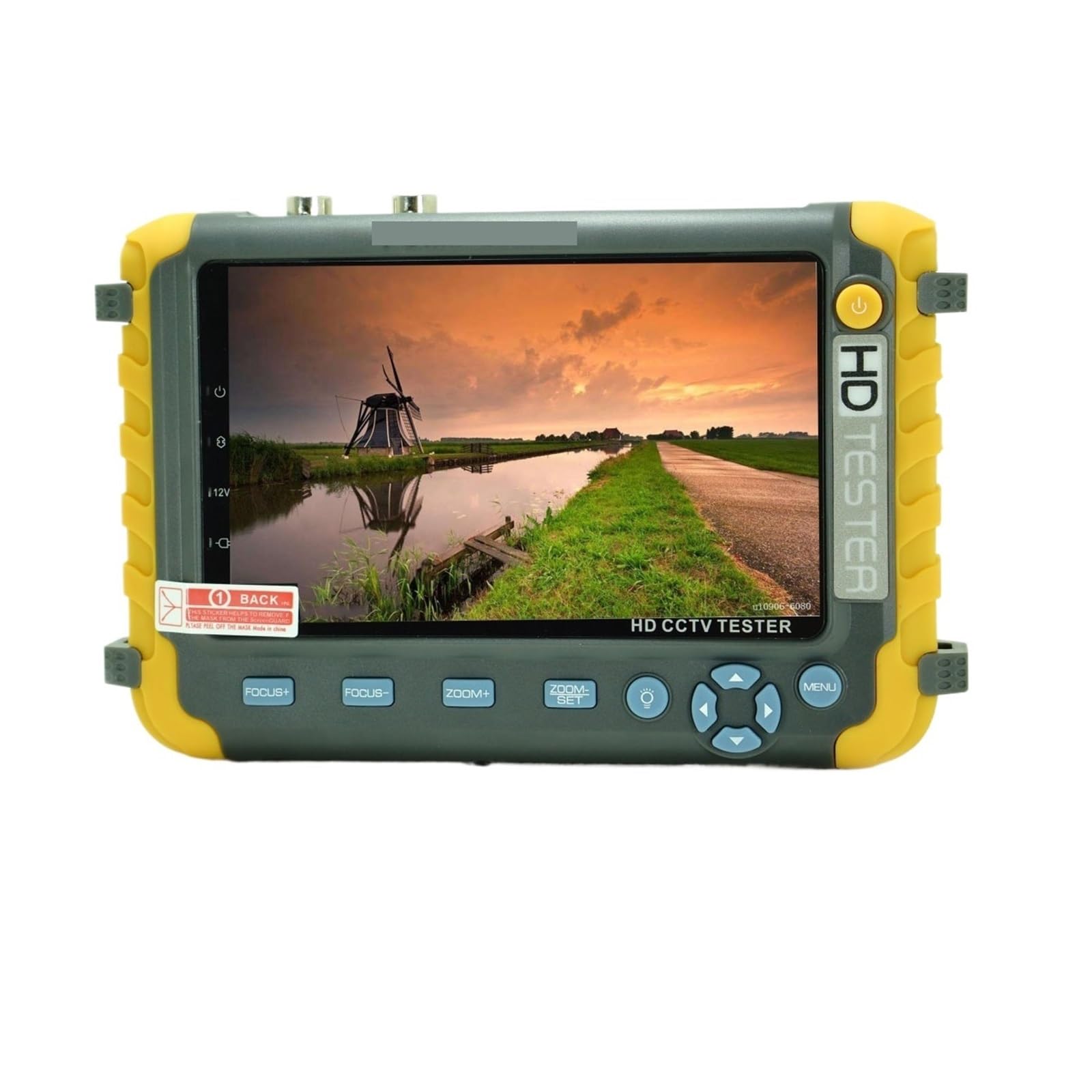 Tester per telecamere IP Monitor Telecamera Ahd, Tester CCTV, Strumento Di Test Telecamere 4 In 1, Controllo Ptz, Monitor Di Ingresso. Uscita Alimentazione CC 12 V Monitor per tester TVCC di sicurezza