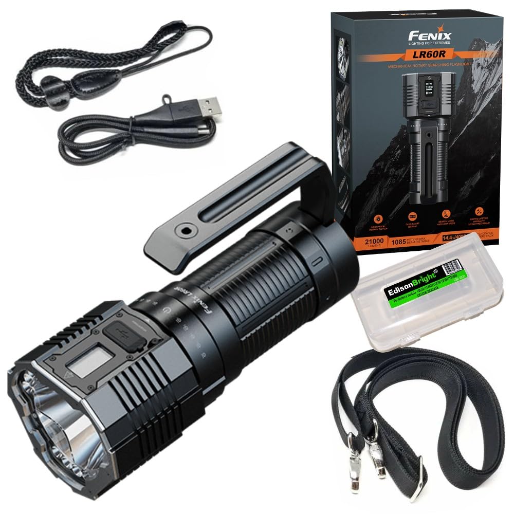 Fenix LR60R 21000 Lumen Super Bright USB-C Fast Charging