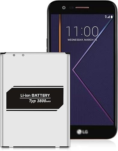 KOOAQQ Batería LG K20 Plus, batería de repuesto de 3300 mAh, para BL-46G1F LG LV5  K20 Plus MetroPCS MP260, T-Mobile TP260, Verizon Wireless VS501,