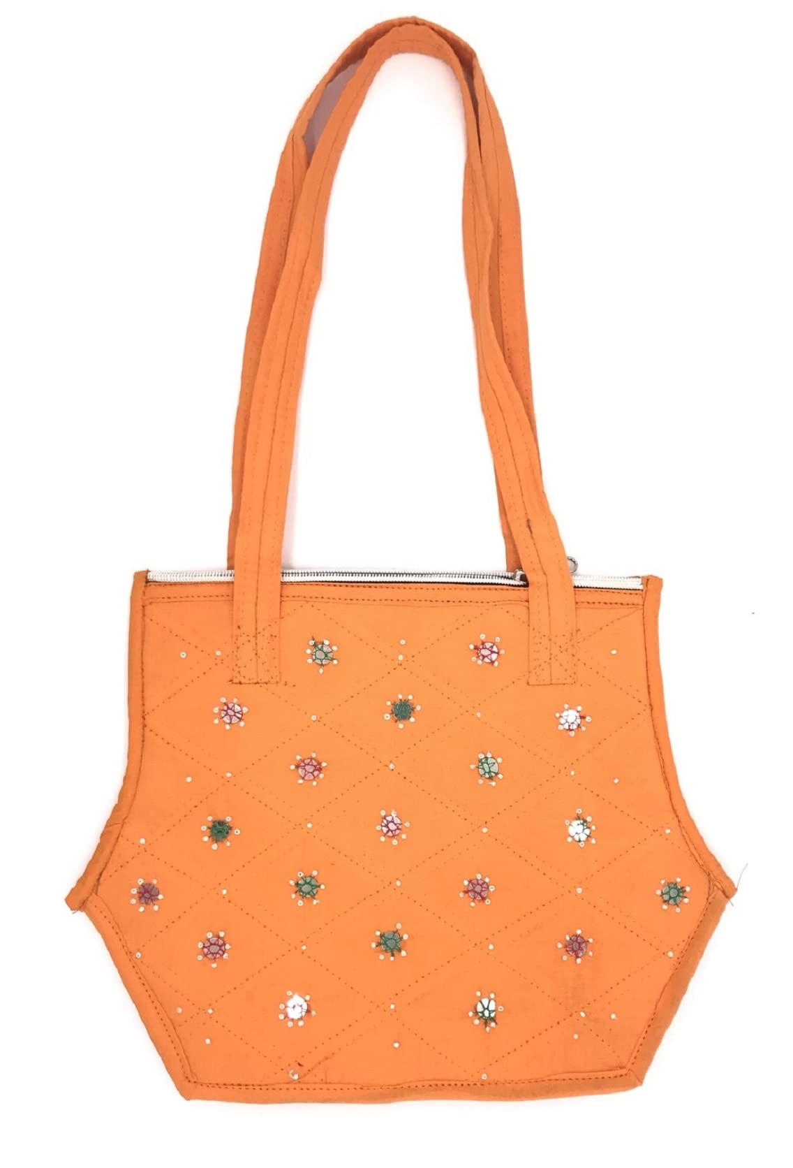 srishopify handicrafts Eco-Friendly Handbags Handmade Ethnic Banjara Floral Design Stylish Hobo Bags for Women Gift Items Medium Size Rama Green (B0BVZSJ1Z9) Amazon Price History, Amazon Price Tracker