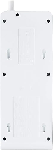 Miniatura 6 de Tripp Lite Regleta de protección contra sobretensiones de 6 tomas de corriente, 4 puertos USB, carga rápida de 4.2 A, cable de 15 pies, 900 julios,