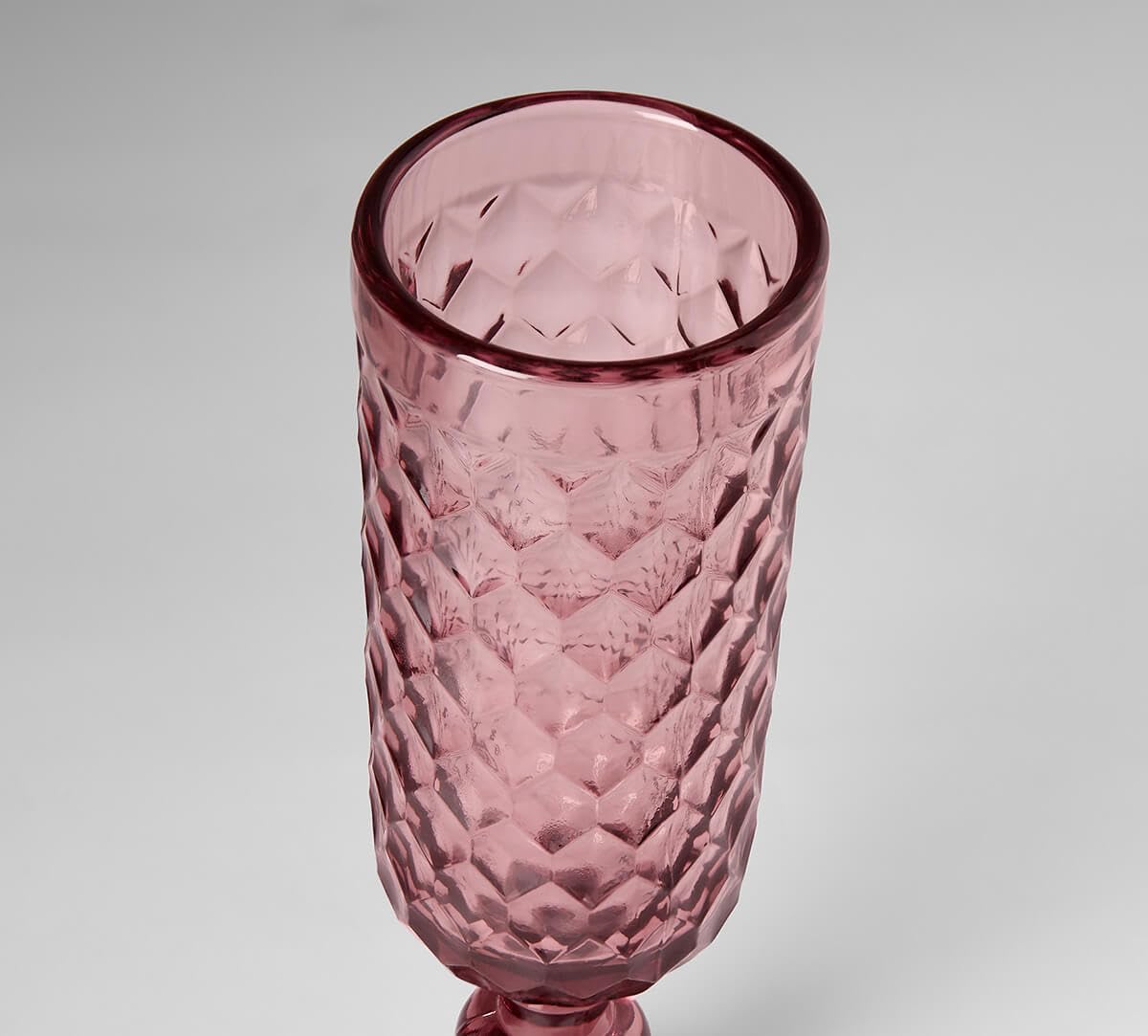 India Circus by Krsnaa Mehta Merlot Embossed for Red & White Wine, Champagne, Water, Juice, Mocktails & Cocktails Glasses | Ideal for Gifting, Set of 2 (150ml Each) 3