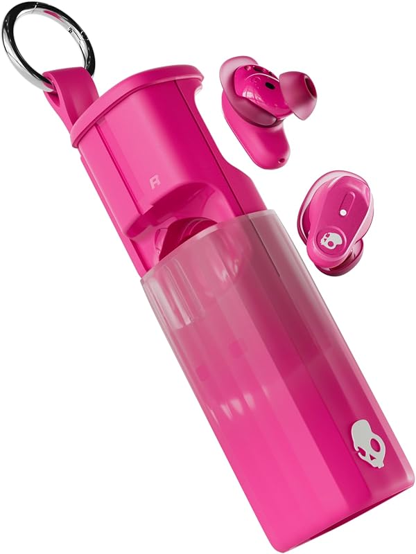 Method 360 ANC Wireless Earbuds with Sound by Bose - Crazy Pink | In-Ear Fit, Premium Active Noise Cancellation, 40 Hours Battery, Sweat and Water Resistant, Microphone for iPhone Android
