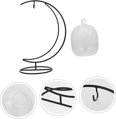 Miniatura 9 de Copas creativas de cóctel con soporte de hierro, copa de cristal para beber, vajilla decorativa para bar nocturno, fiesta en casa, boda, transparente