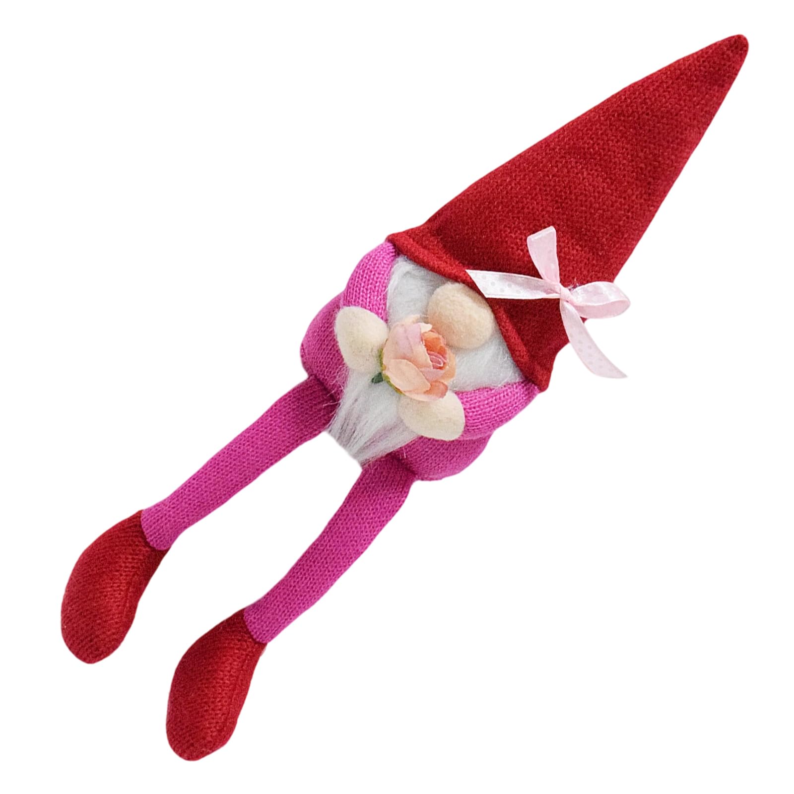 NEWFT Lucky Gnomes Ornament Believed to Bring Good Fortunes Display Adornment Ideal Valentine Homes Decoration Accent