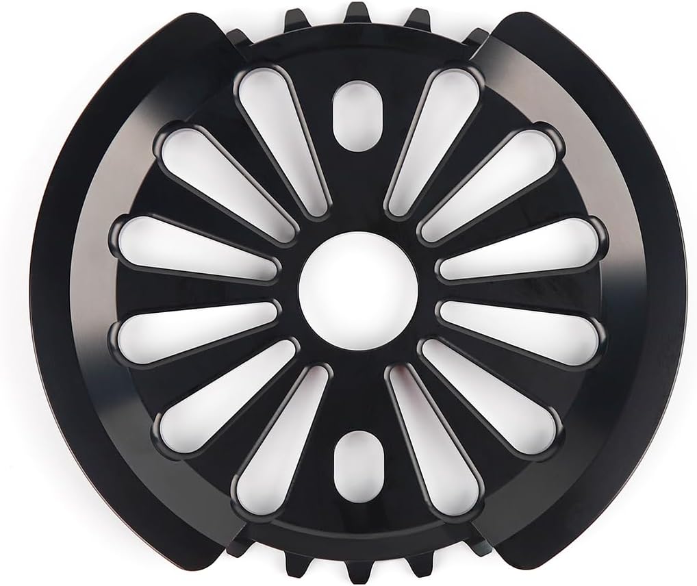 BMX Sprocket 25T 28T 1/2" x 1/8" Aluminum Alloy Chainwheel with Chain Guard Protector System Bicycle Replacement Parts