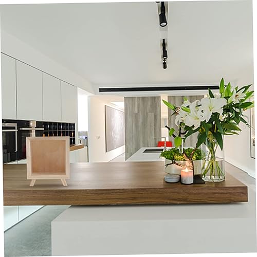 Miniatura 5 de ibasenice 8 Pcs Piggy Bank Unbreakable Wood Money Bank Desk Decoration Wood Decor Kids Decor Wooden Money Bank Wooden Money Pot Wood Coin Bank