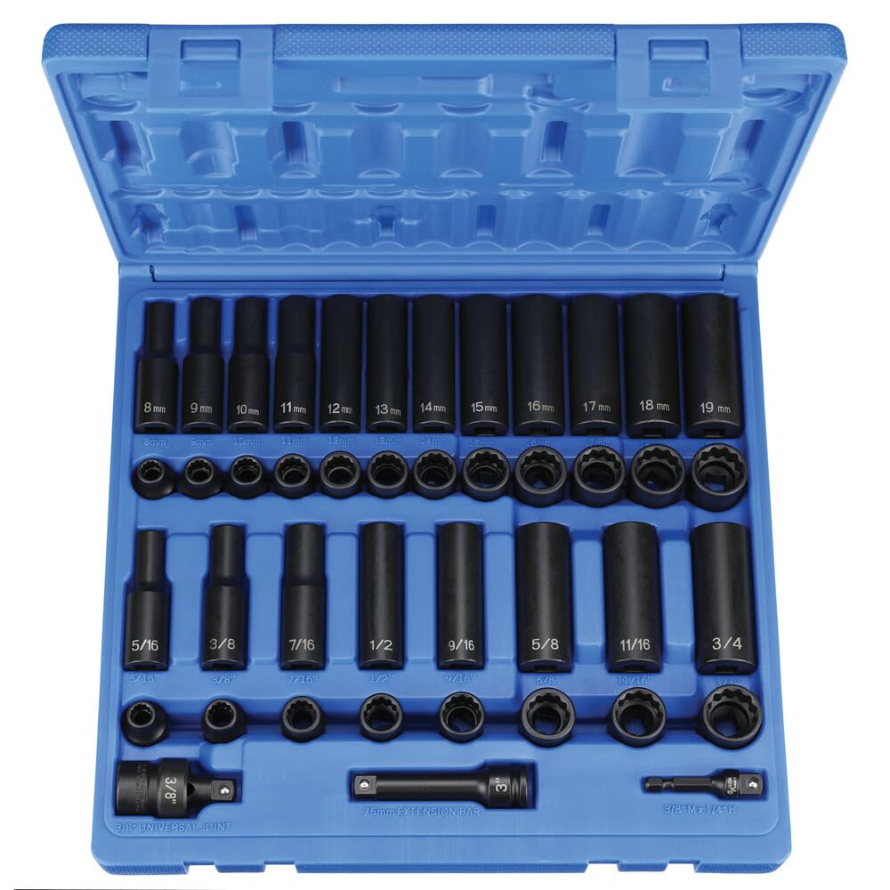 Amazon.com: Grey Pneumatic GRE1643RD 0.37 in. Drive SAE & Metric