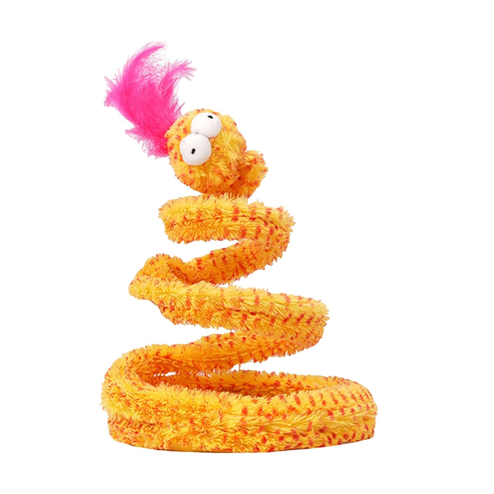 Jouet d'action en spirale pour chatons pour stimuler l'instinct de chasse