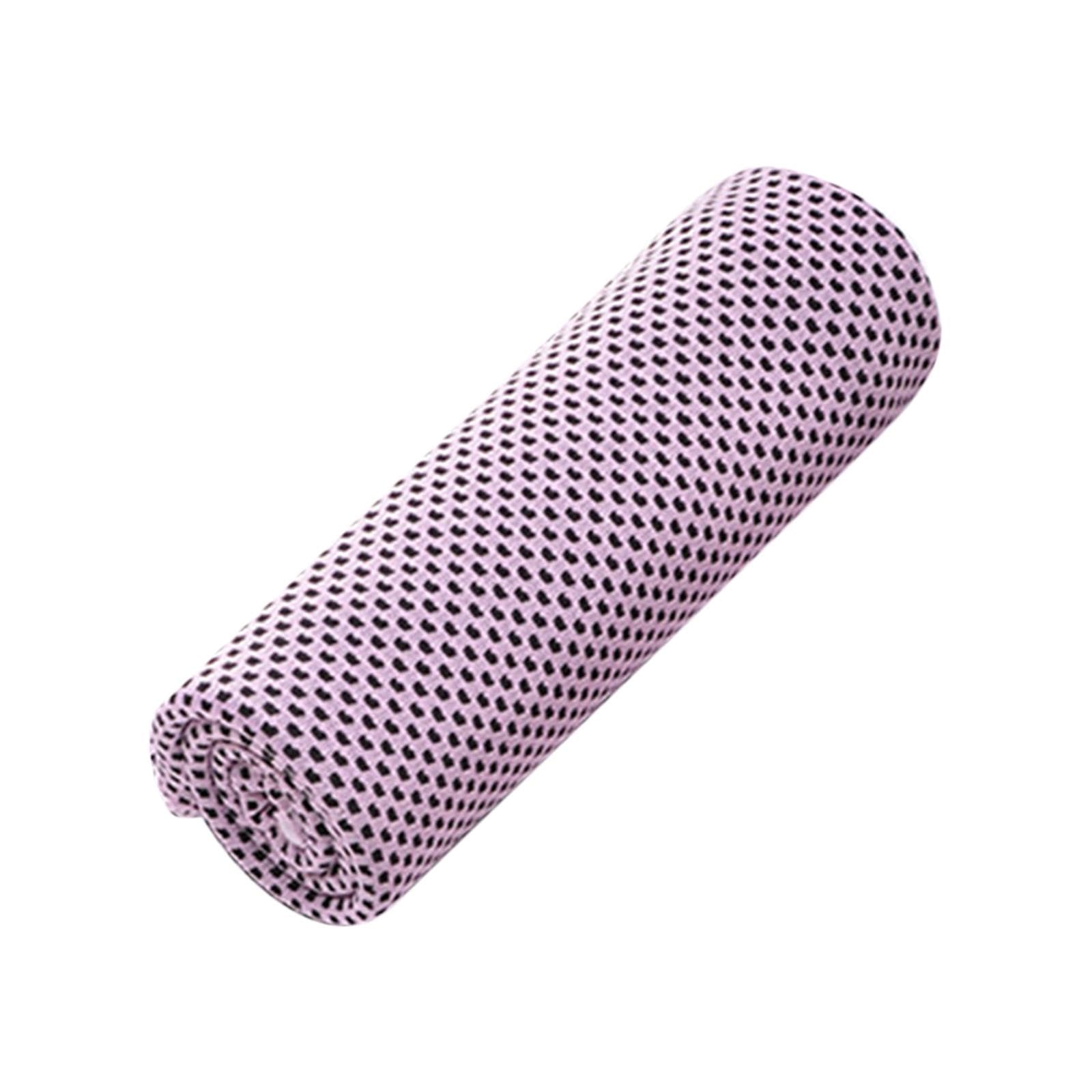 Cooling Towel 12"x40" Sweat Absorbing Gym Towel for Fitness Workout Football Soft Pink | Sporting Goods | Fitness Running & Yoga | Fitness Equipment & Gear | Gym Towels-image-34
