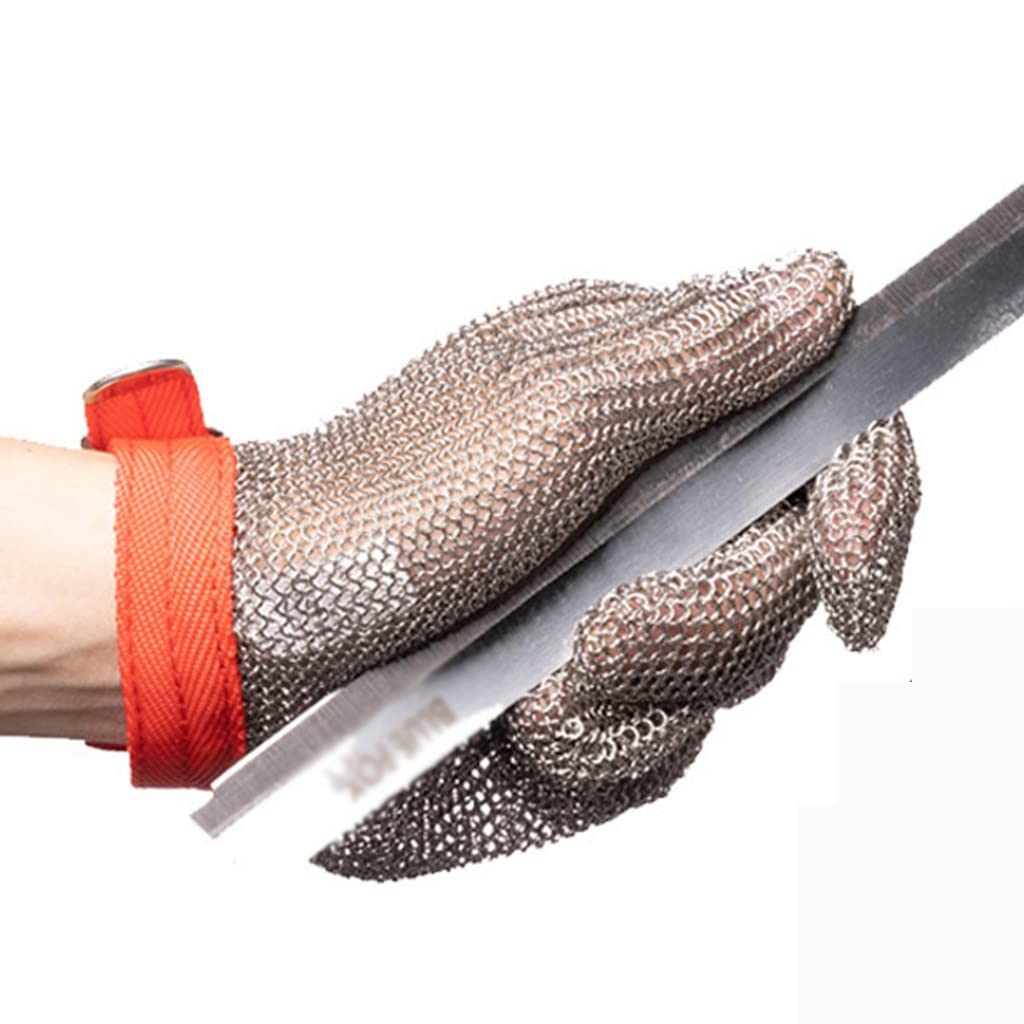 Cut Resistant Gloves Rękawice Odporne Na Przecięcie Szefa Kuchni, Miękkie Trwałe Rękawice Ochronne Dla Mężczyzn, Kobiet, 6 Rozmiarów (Size : 1PCS/M)