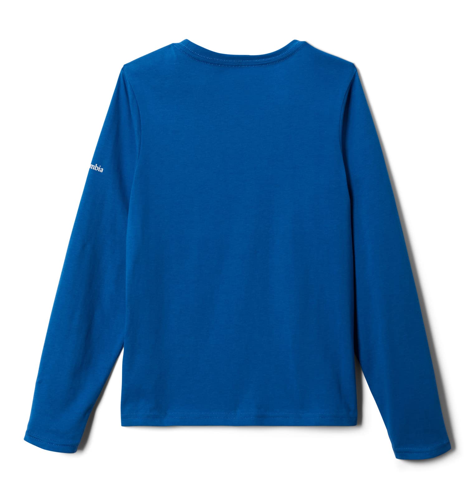 Columbia Dobson Pass LS Graphic Tee Maglietta da Escursionismo Bambini e Ragazzi