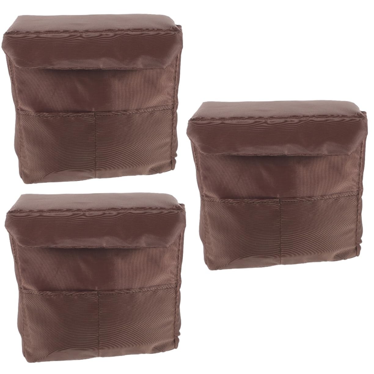 Hemobllo 3piezas Bolsa De Inserción para Cámara Acolchada Funda Protectora De Equipo Fotográfico Organizador Portátil para Lentes y Accesorios para Fotógrafos Movimiento