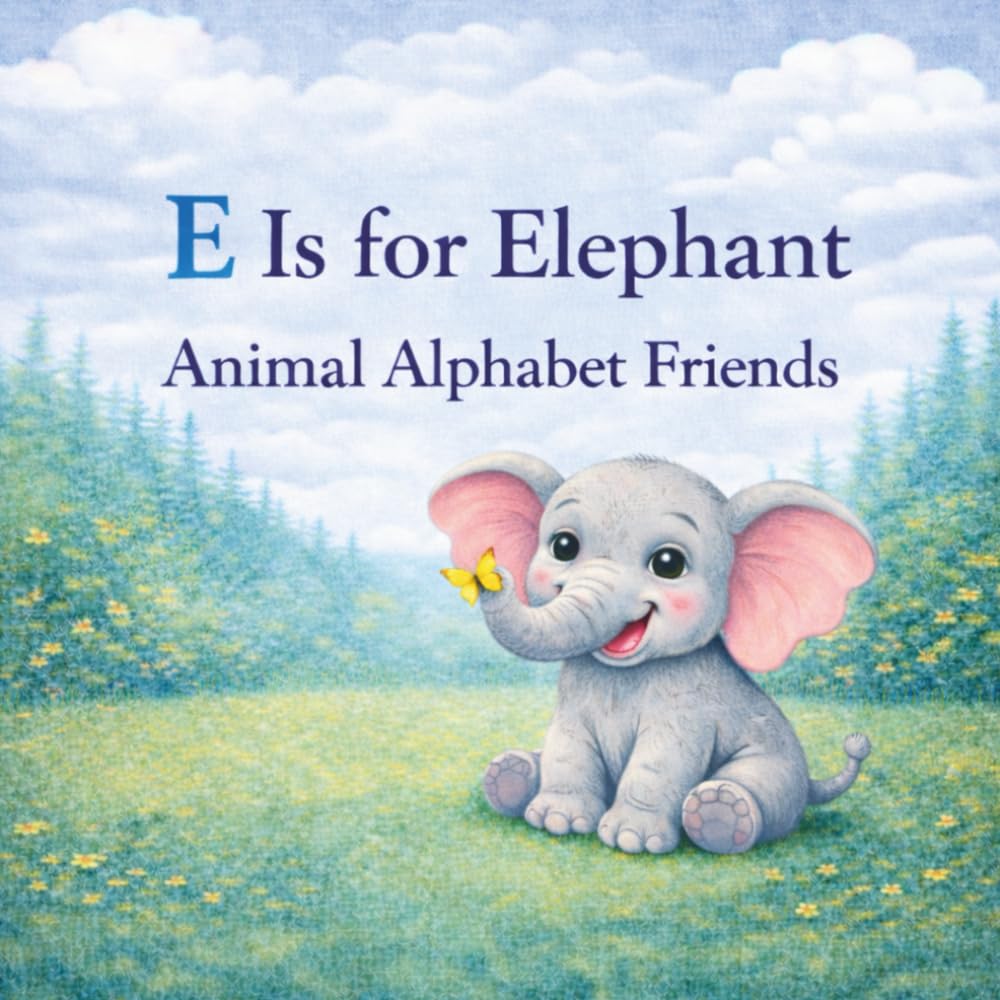 E is for Elephant: Animal Alphabet Friends