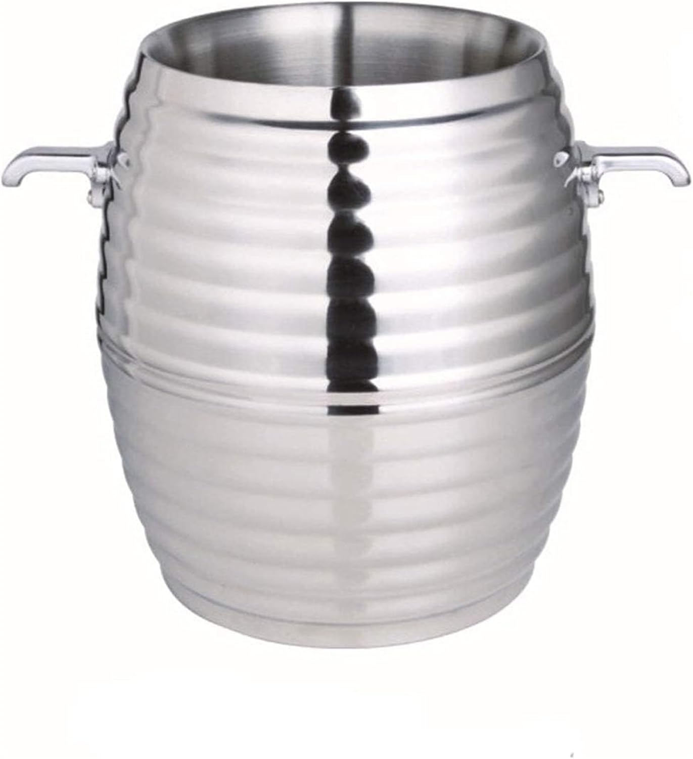 Ice Bucket with Stand， Champagne Ice Cooler Chiller Ideal for Garden Parties Home Wedding