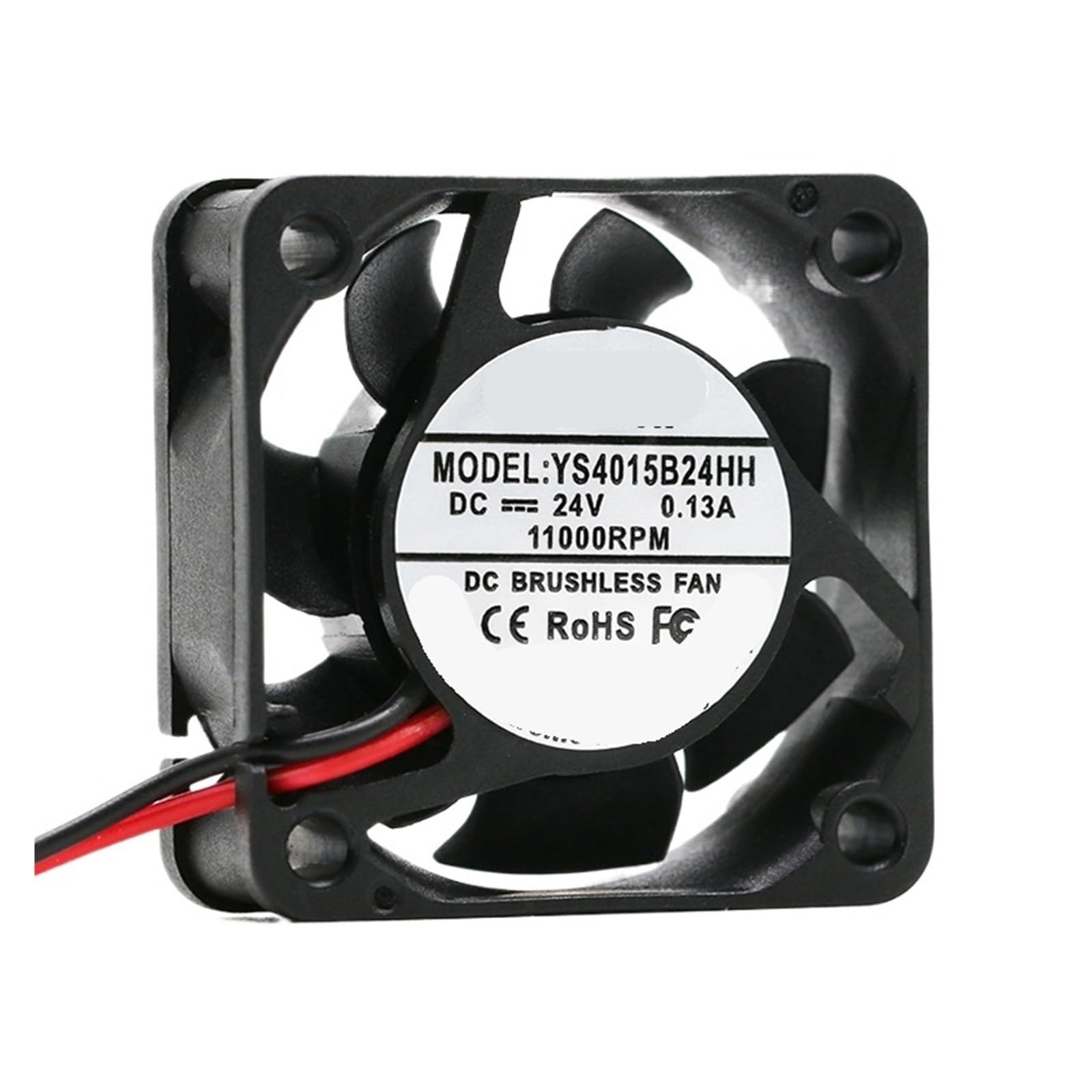 Ventilador de refrigeración DC24V 40x40x15mm para inversor y servidor