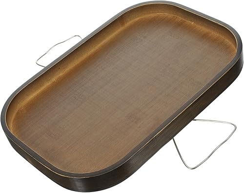 UPKOCH Sofás Sofá Cama para Modernos Baratos Mesa auxiliar Sofás Cama de Bambú Brazo Bandeja Sofá Reposabrazos Clip en Bandeja Sofá Reposabrazos