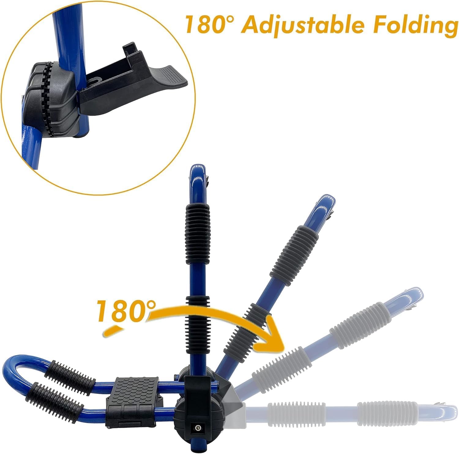 Kayak Roof Rack, J-Style Folding Kayak Racks for Car SUV Roof Rack