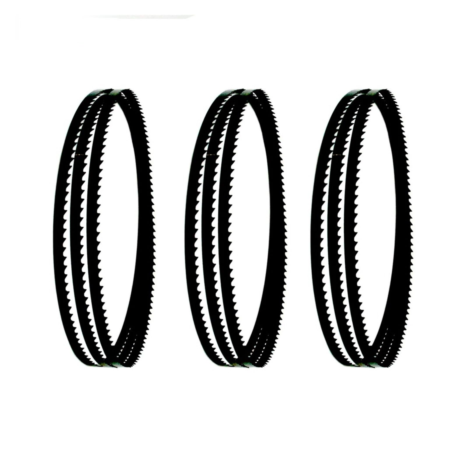 JNHGSHUAISDF Bandsaw blades 3pcs 1400mm / 13mm / 0.36mm / Bandsaw Blade For Bandsaw HBS30 For Scheppach Tools Saw Blade(6 TPI)