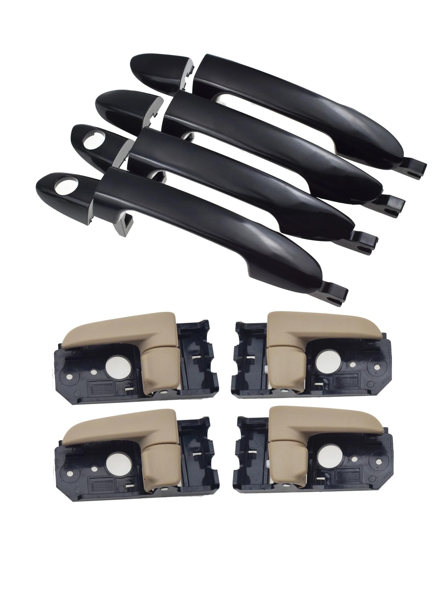 Poignée de porte Kia Cerato cassée ? Changez votre kit extérieur et intérieur beige