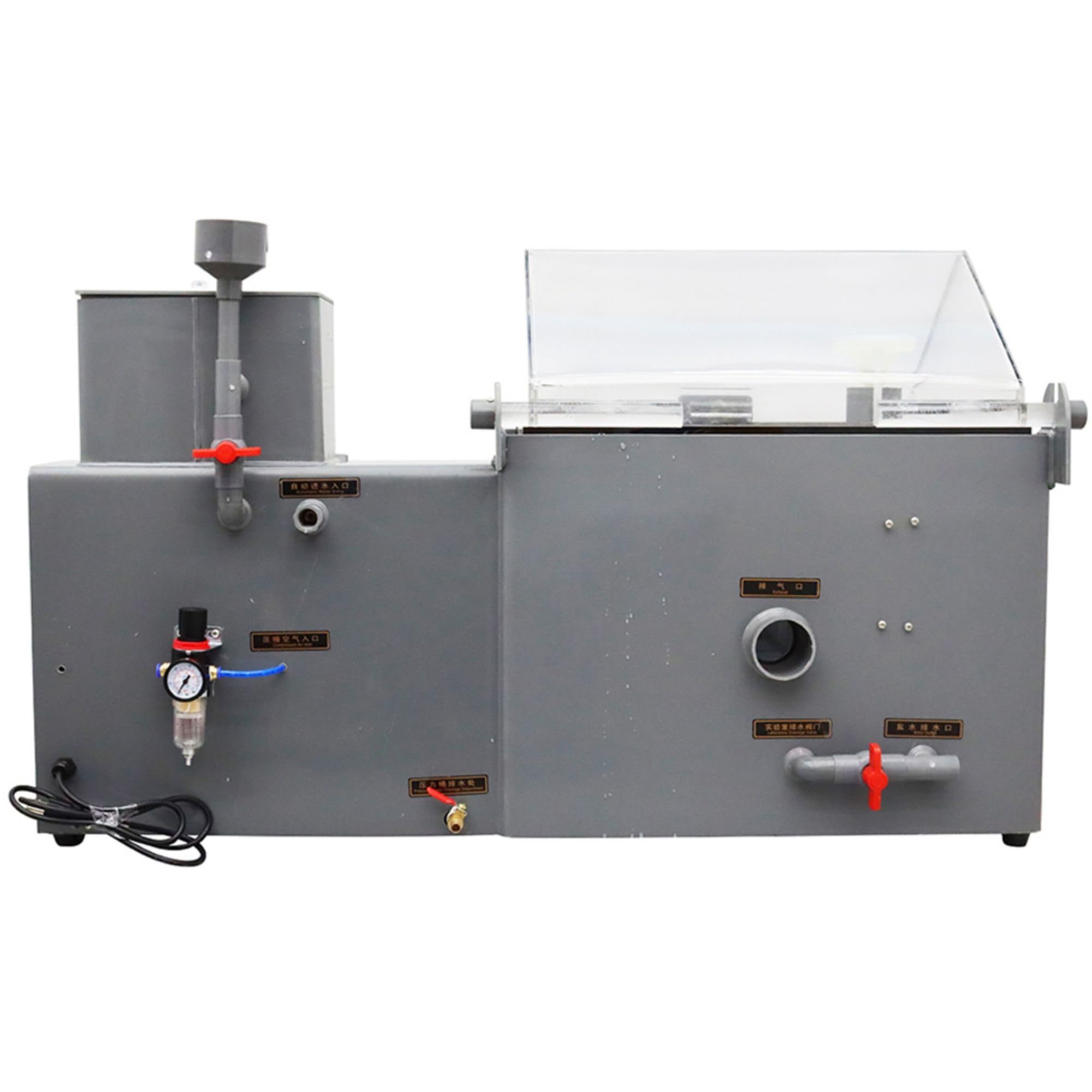 WYDDDARY Salt Spray Chamber Salt Spray Tester Salt Spray Testing Chamber Lab Precision Measuring Chamber Salt Fog Corrosion Resistance Test 47L 110V